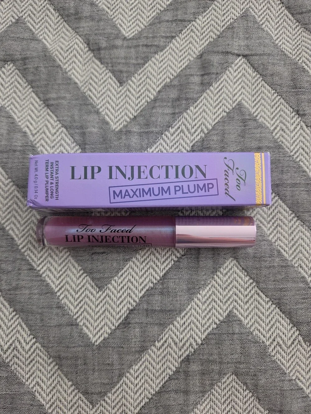 Too Faced Lip Injection Maximum Plump Lip Plumper in Blueberry Buzz